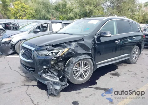 2020 Infiniti Qx60 Luxe Awd z USA, uszkodzony, nr VIN 5N1DL0MM8LC521875